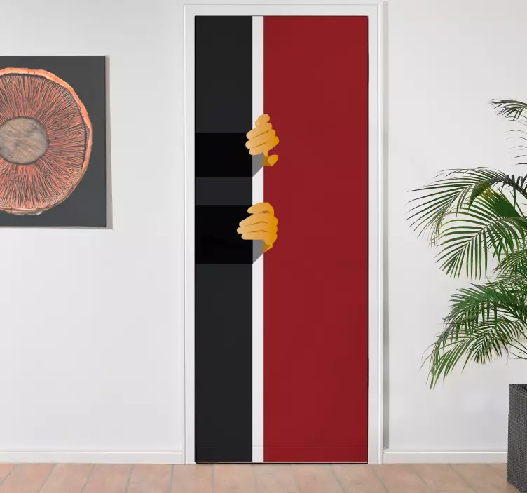 手绕门贴纸 - TenStickers