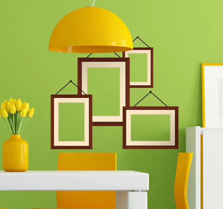 挂相框贴纸 - TenStickers