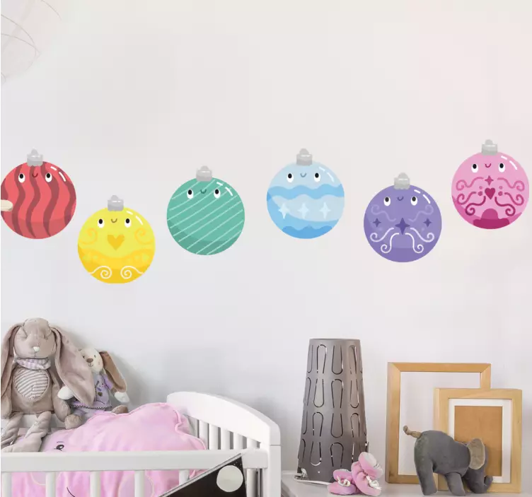 贴纸 节日和节日墙贴 趣味装饰套装 - TenStickers