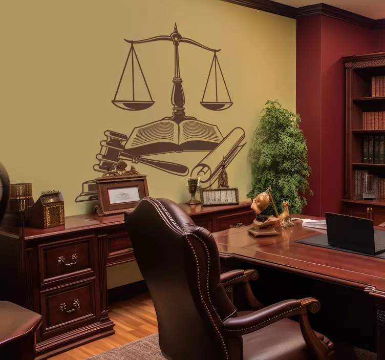 贴纸 法律 国际正义图标 - TenStickers