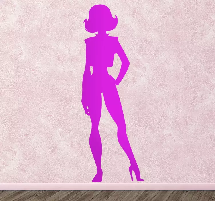 儿童超级海洛因墙贴花 - TenStickers