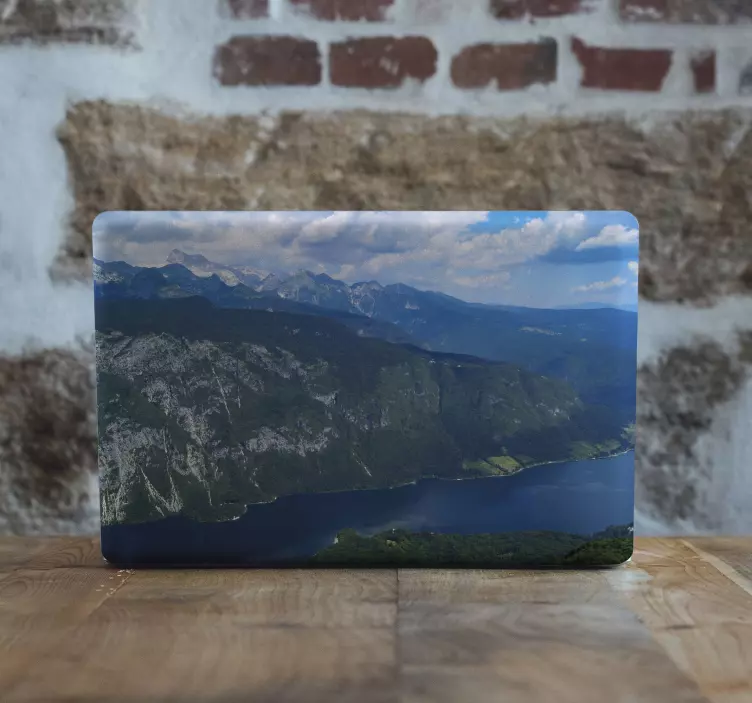 博欣湖笔记本电脑乙烯基皮肤 - TenStickers