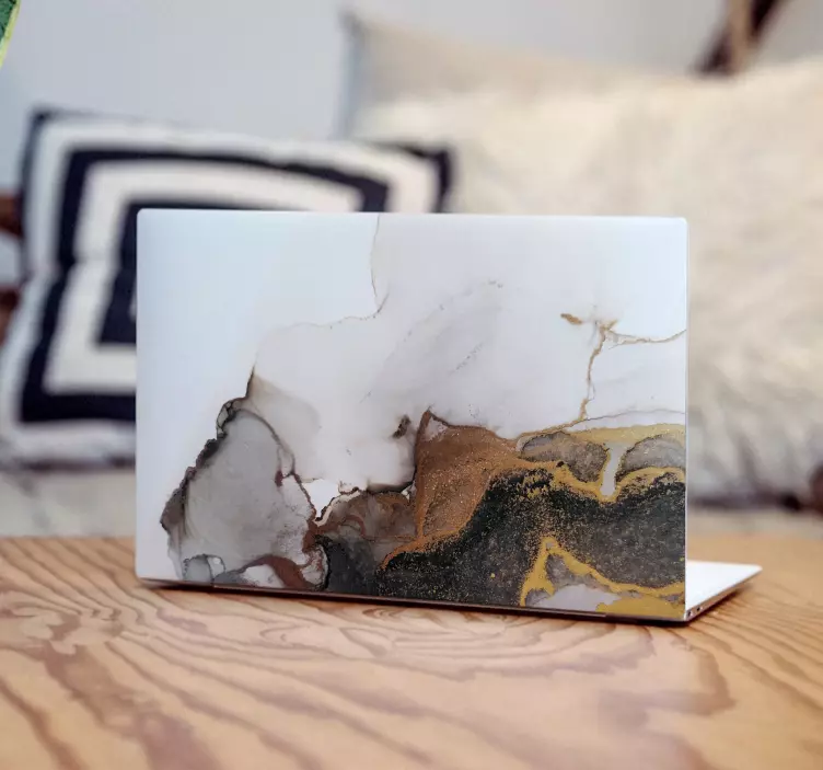笔记本电脑皮肤优雅大理石表面 - TenStickers