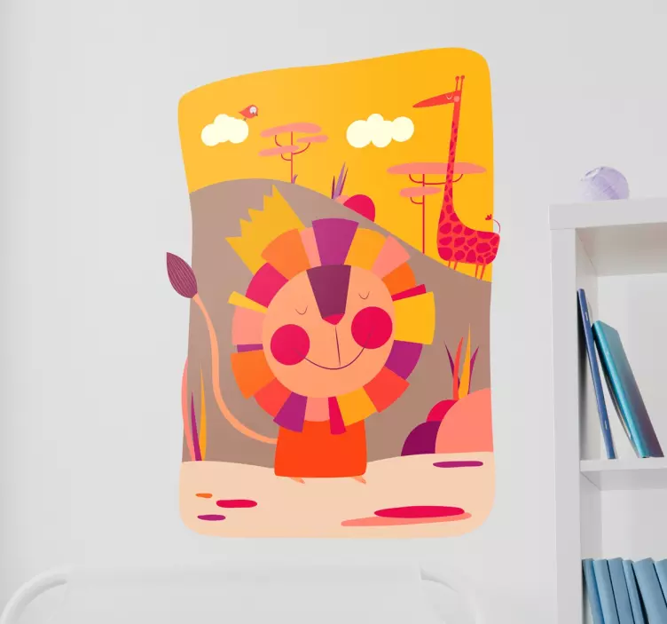 狮子王小孩贴纸 - TenStickers