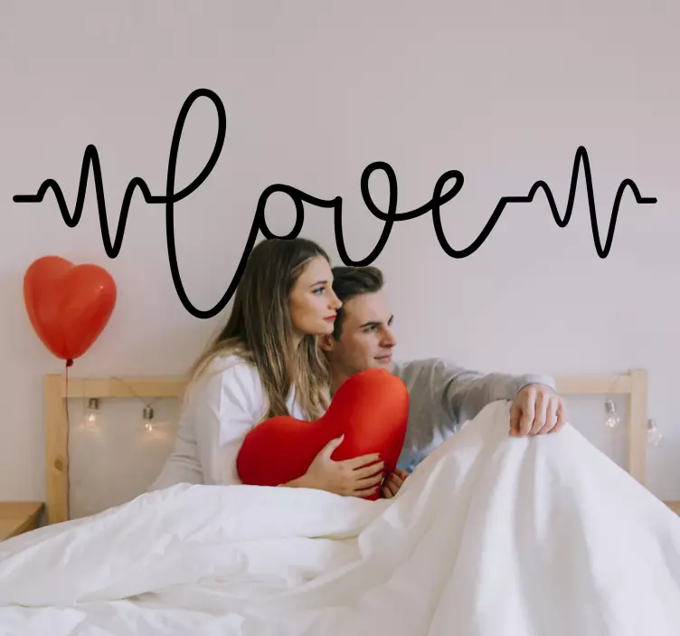 爱的心跳爱贴纸 - TenStickers