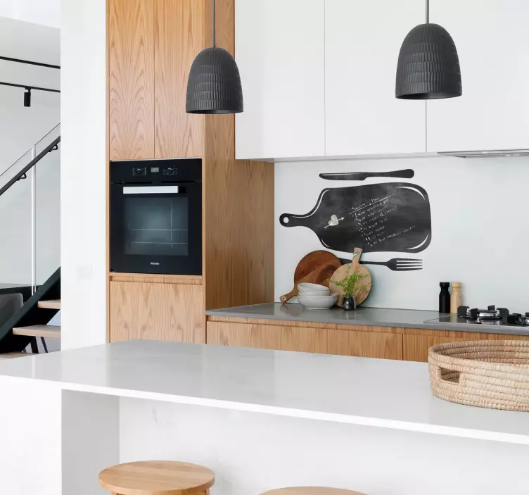 膳食书写面贴纸 - TenStickers