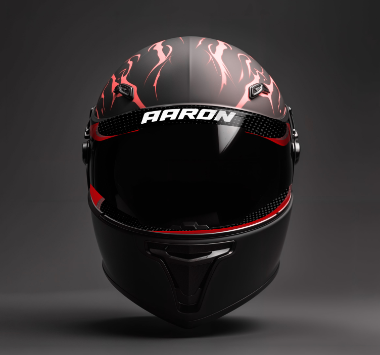 动物贴画 可定制的遮阳板文字 - TenStickers