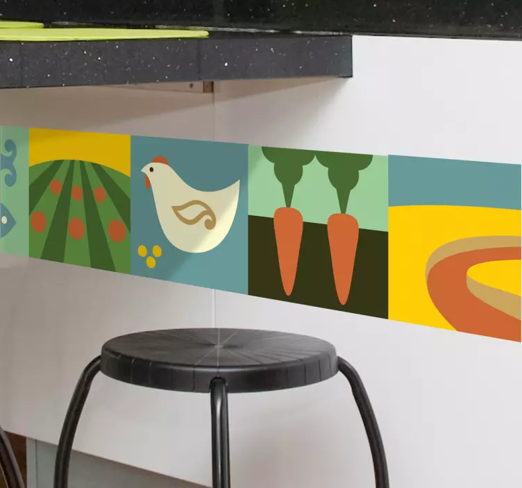 自然墙贴纸 - TenStickers