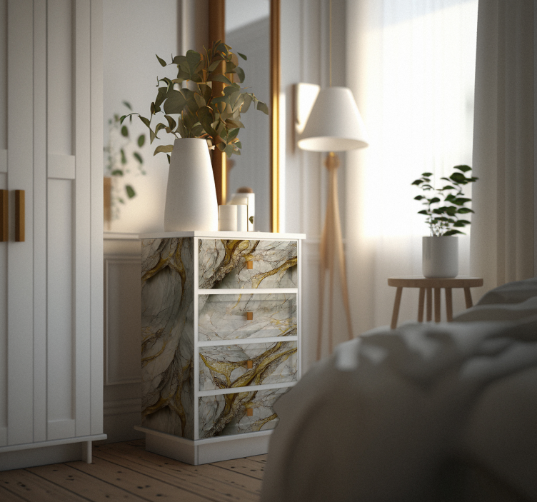 家具贴画 诺曼底大理石 - TenStickers