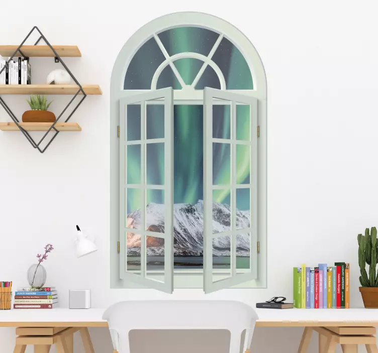 挪威风景景观位置贴纸 - TenStickers