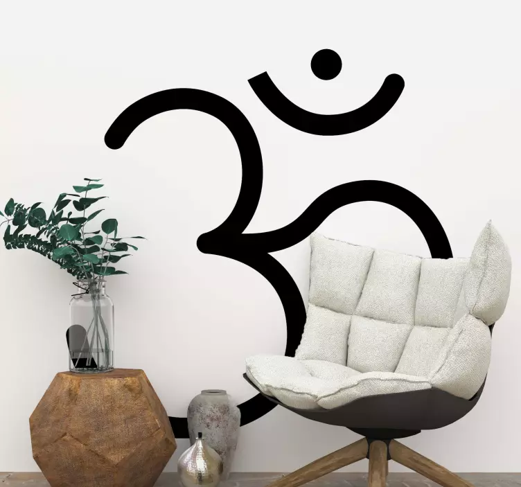 Om符号政治贴纸 - TenStickers