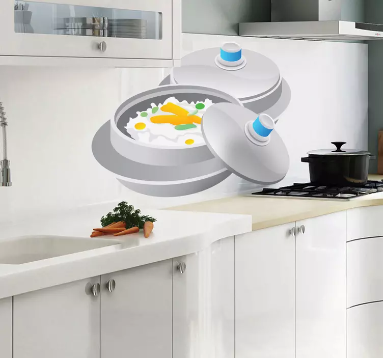 东方食品贴纸 - TenStickers