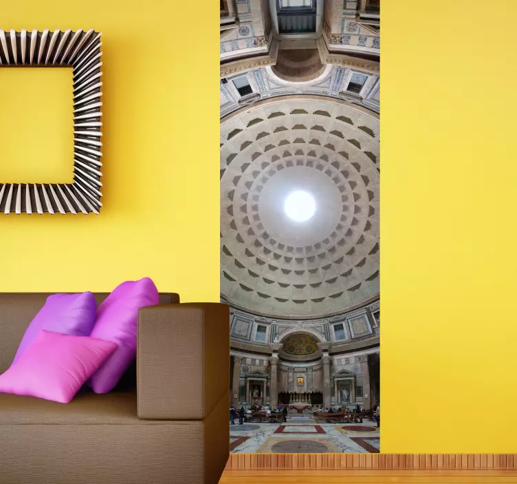 万神殿全景墙艺术贴纸 - TenStickers