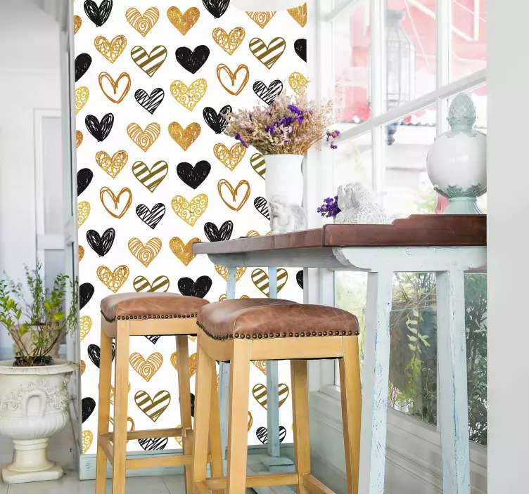 图案心情人节贴图 - TenStickers