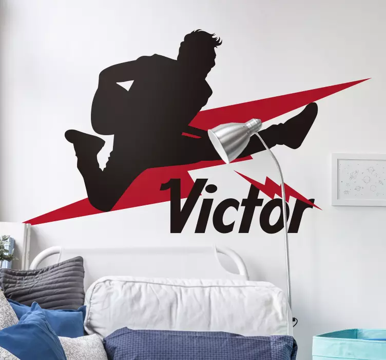 个性化吉他手摇滚贴纸 - TenStickers