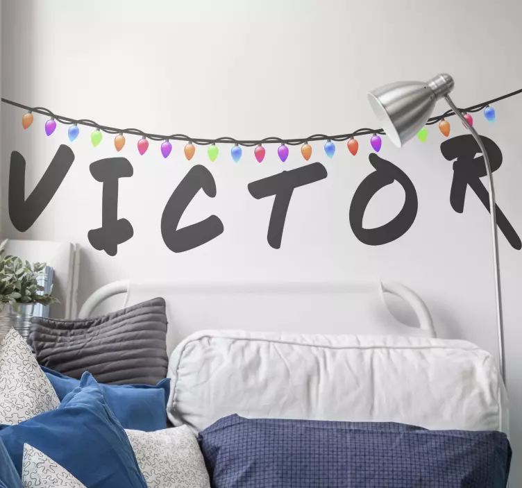 个性化的陌生人事物墙贴 - TenStickers