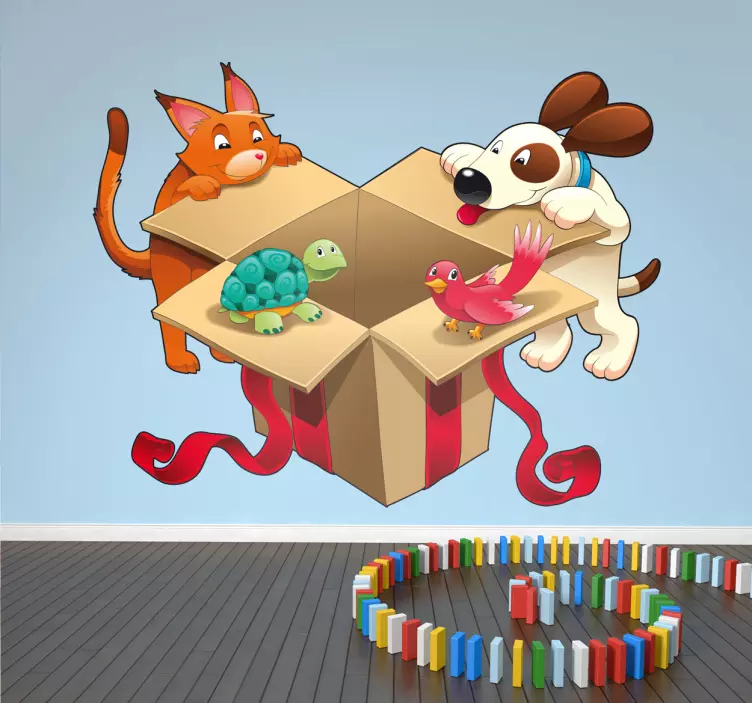 宠物礼物墙贴 - TenStickers