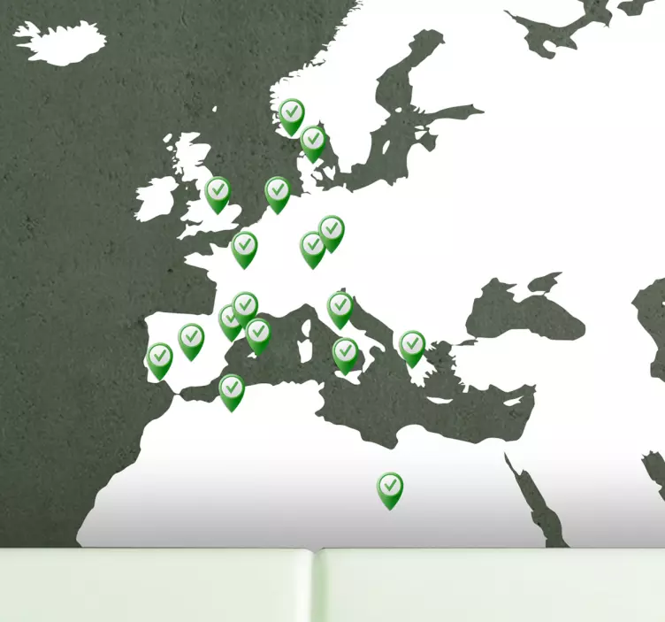 放置参观贴纸 - TenStickers