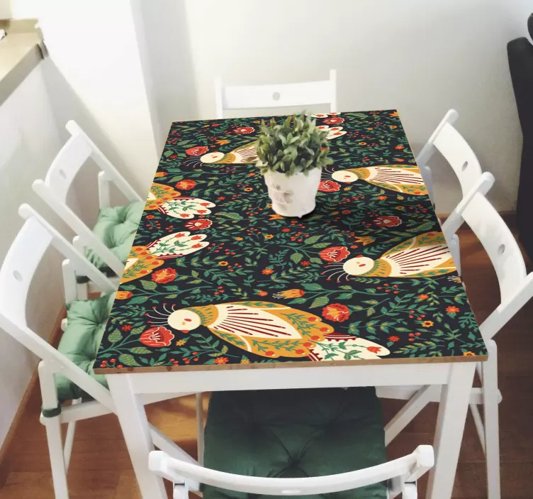 波兰民俗家具贴纸 - TenStickers