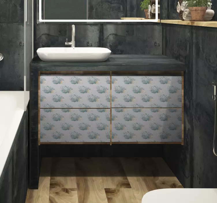 豪猪艺术家具贴纸 - TenStickers