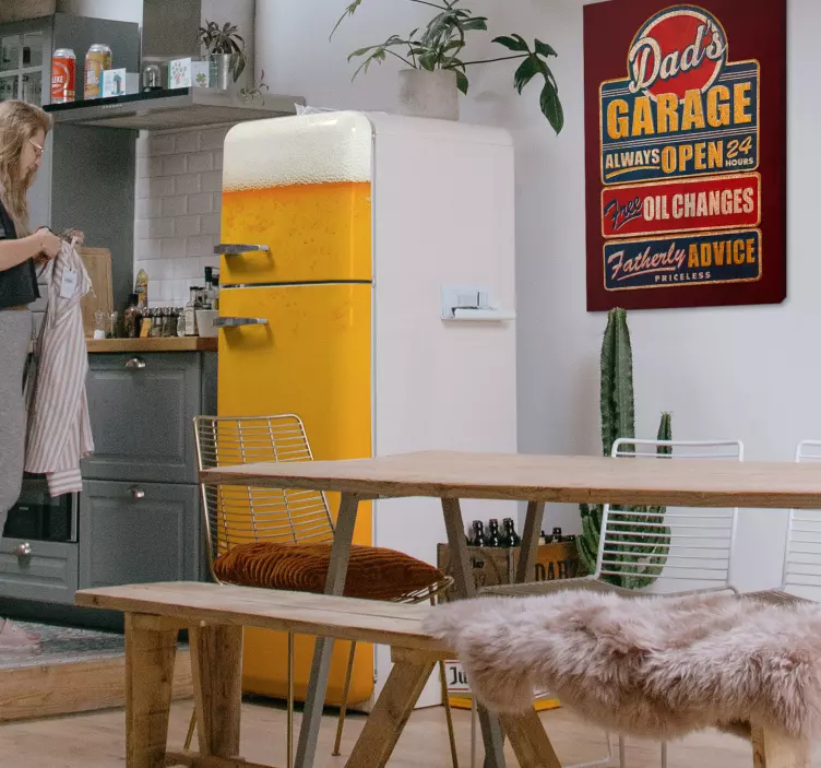 冰箱冰箱贴纸 - TenStickers