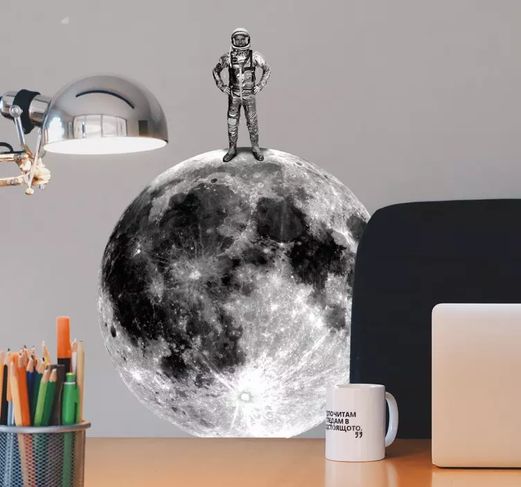 复古宇航员太空科学贴纸 - TenStickers