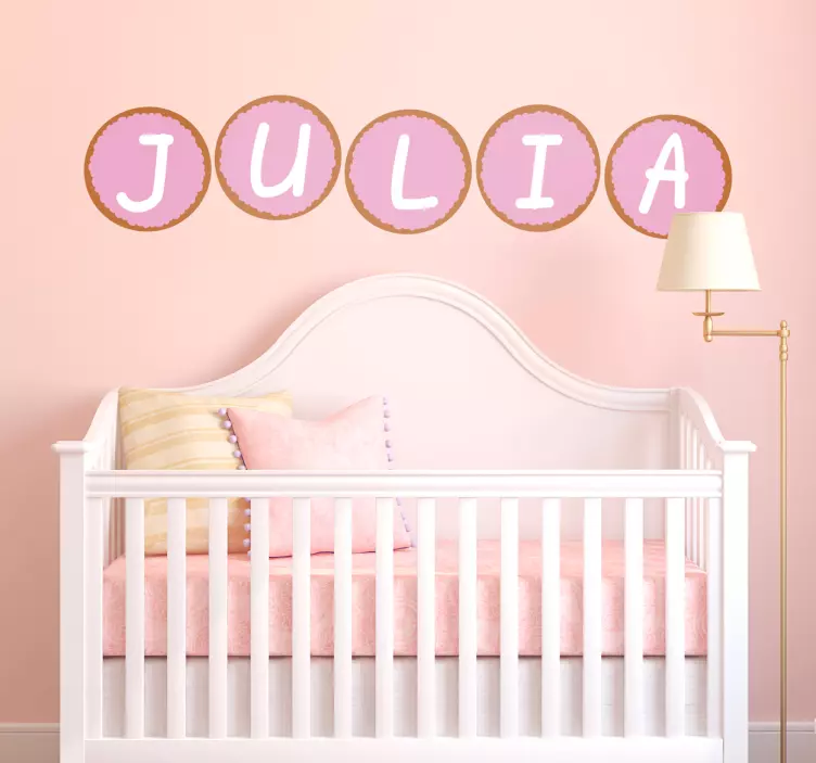 带有老鼠女孩窗口的面包干贴纸 - TenStickers