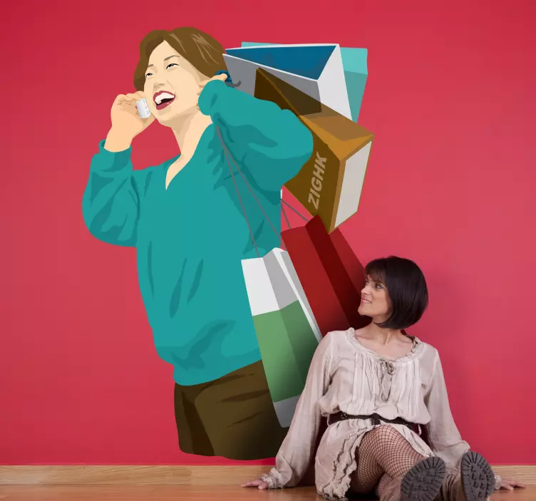 销售购物贴图 - TenStickers