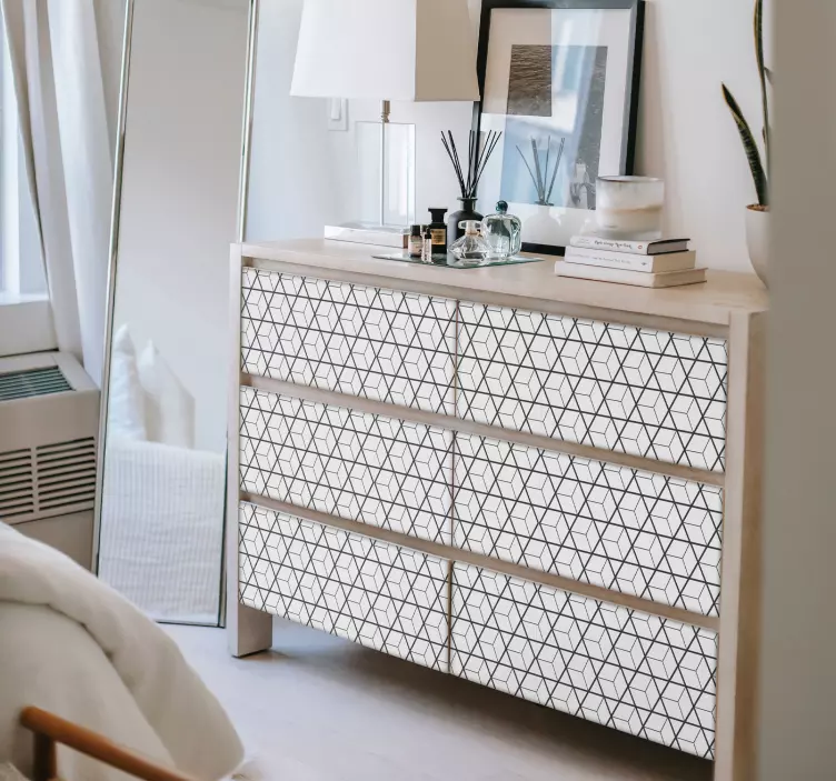 斯堪的纳维亚图案家具贴纸 - TenStickers