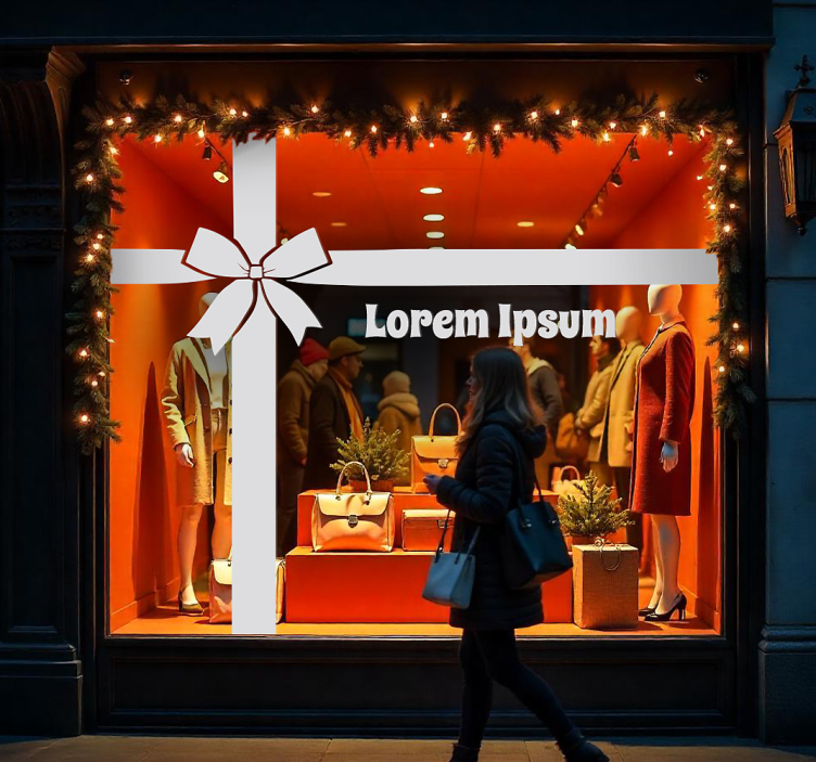 动物贴画个性化礼品丝带 - TenStickers