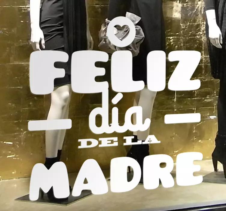 动物贴画母亲节商店贴纸 - TenStickers