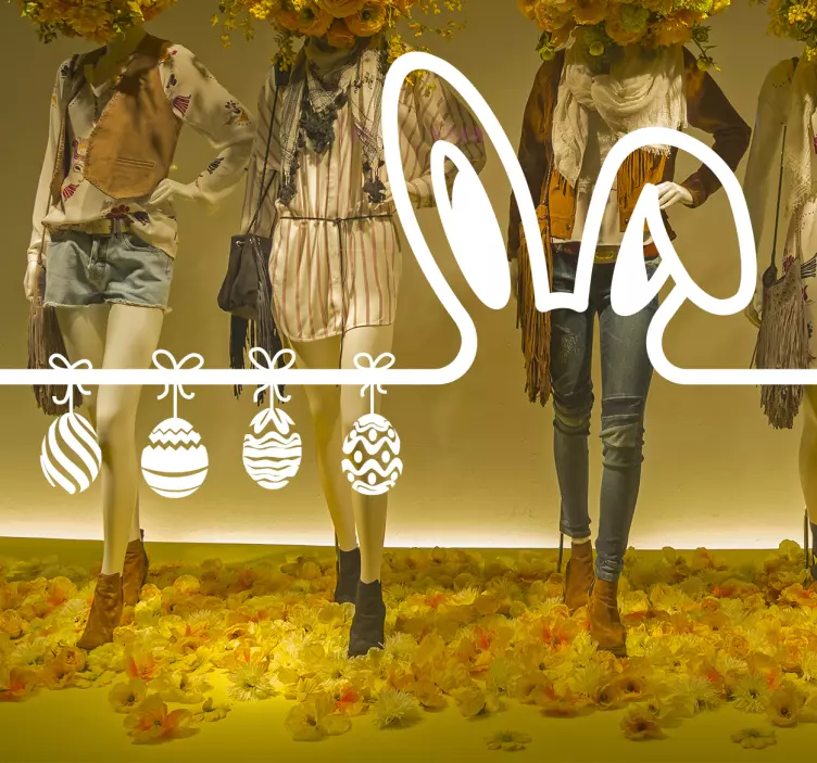 展示复活节墙贴 - TenStickers