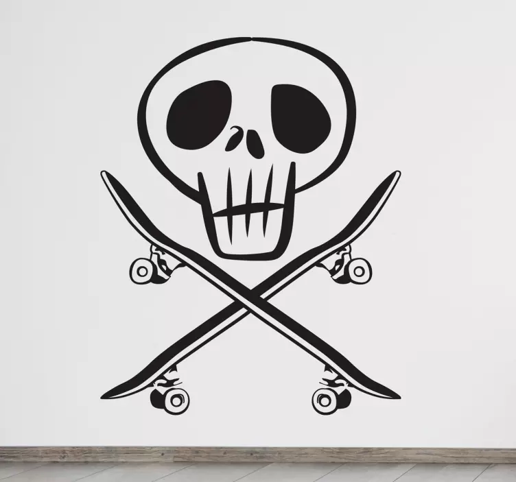 滑板装饰墙贴 - TenStickers