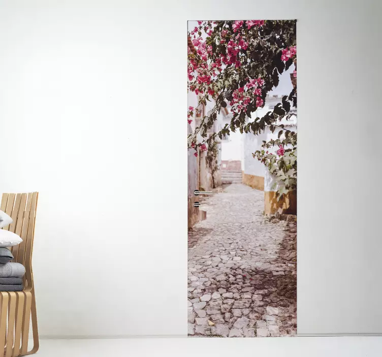 小街门乙烯基贴花 - TenStickers