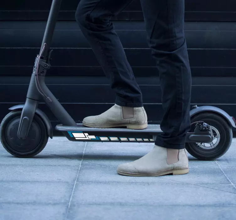 滑板的贴纸 滑板正方形 - TenStickers