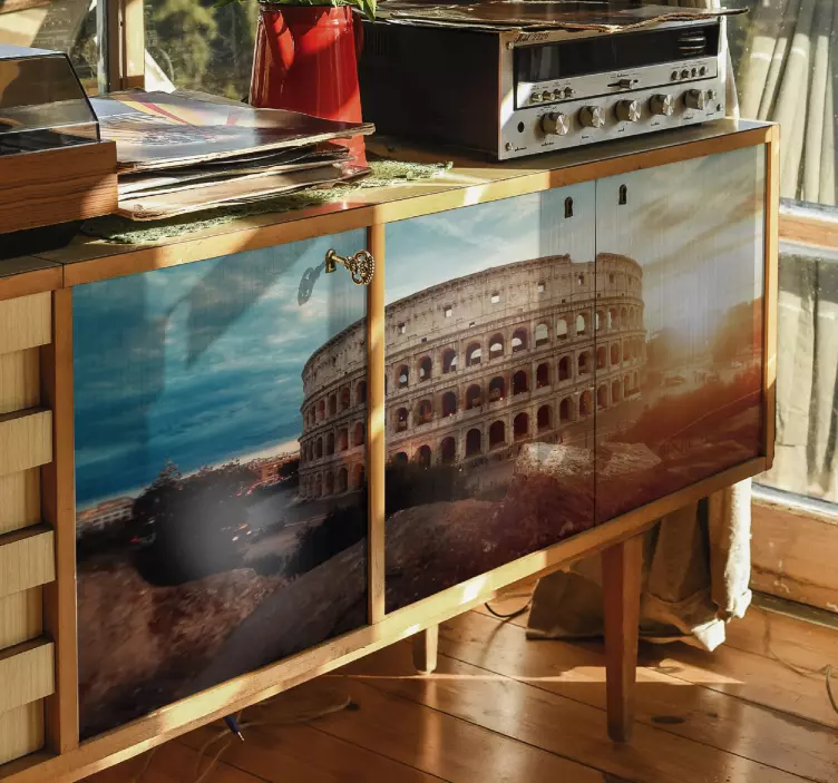 罗马杆菌家具贴花 - TenStickers