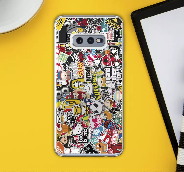 贴纸炸弹（三星） - TenStickers