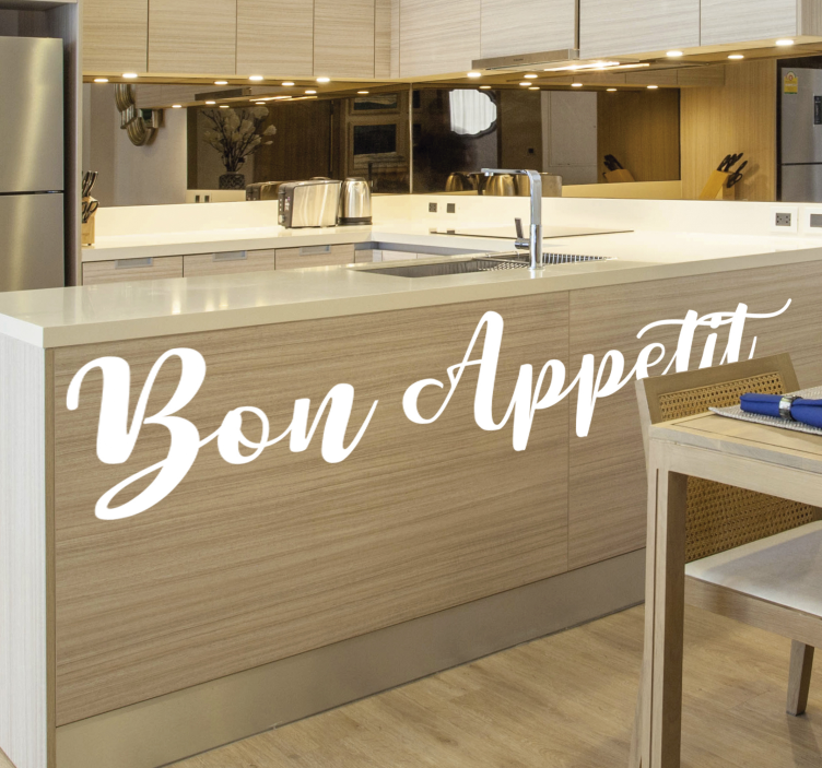 风格的家具文字贴纸 - TenStickers