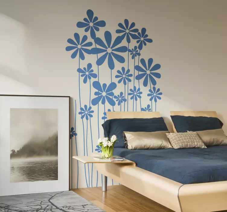 高大的雏菊墙贴 - TenStickers