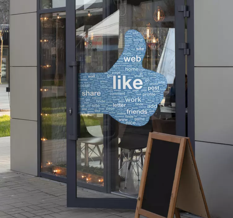 完善在线媒体贴花 - TenStickers