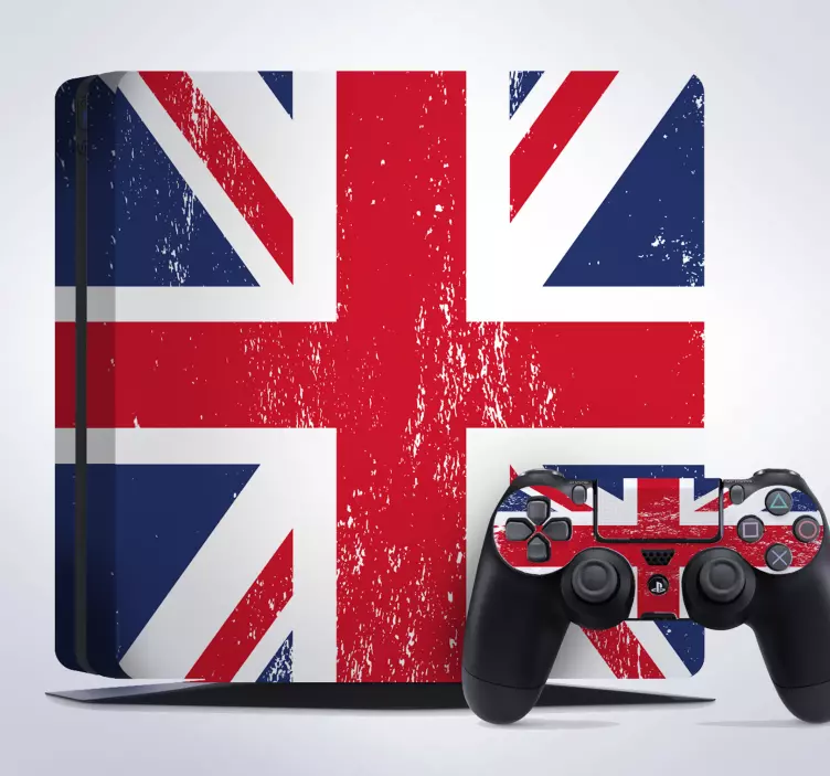 英国playstation 4皮肤 - TenStickers