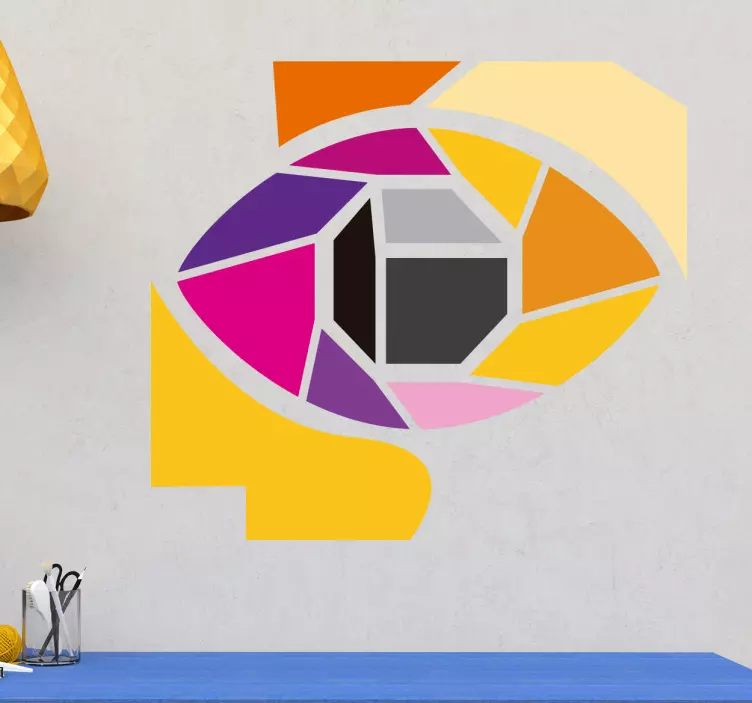 Vinilo eye马赛克墙贴 - TenStickers