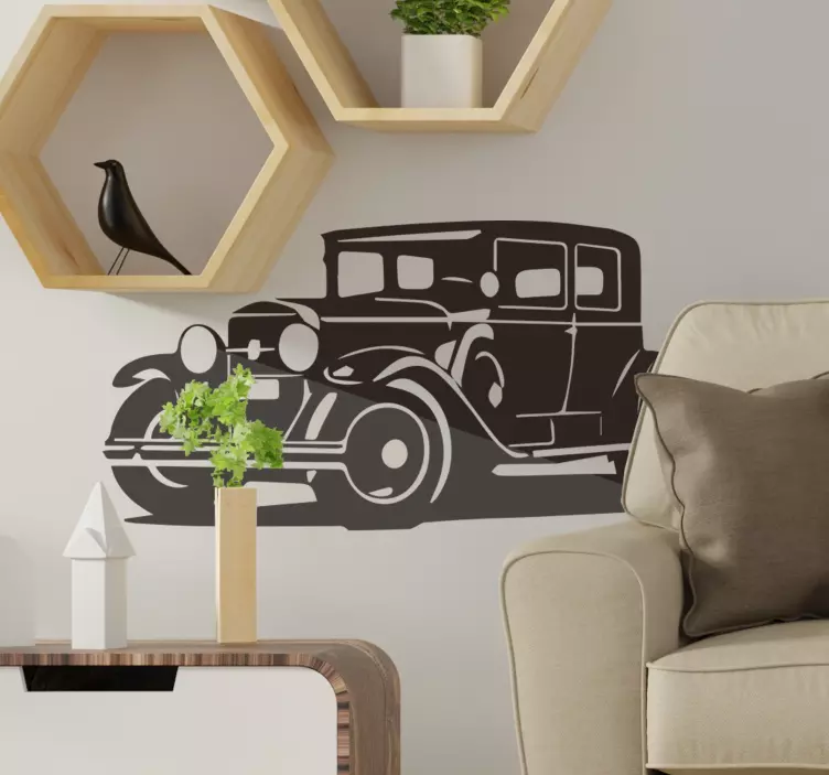 老卡彭和凯迪拉克汽车贴纸 - TenStickers