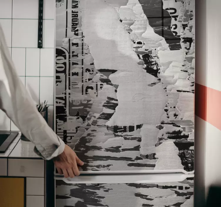 老式杂志冰箱贴纸 - TenStickers