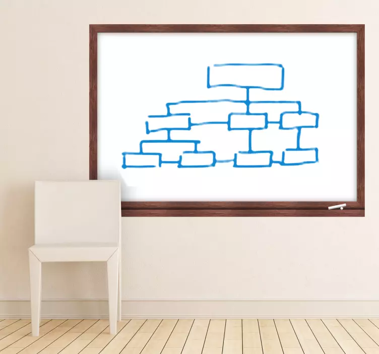 木框白板贴花 - TenStickers