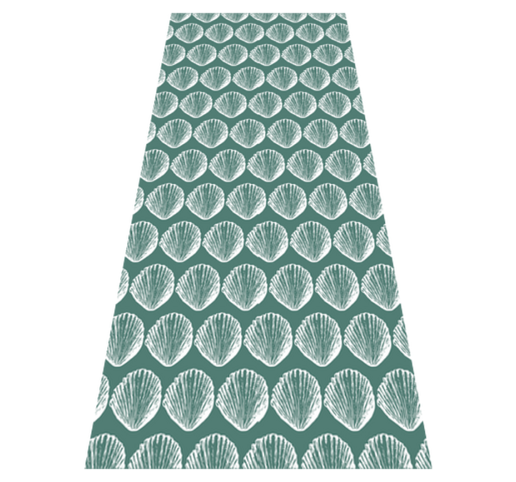乙烯基地毯动物复古海贝图案 - TenStickers