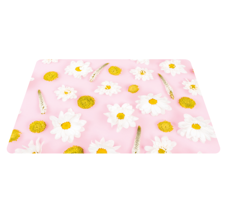 乙烯基花草地毯彩色花朵 - TenStickers