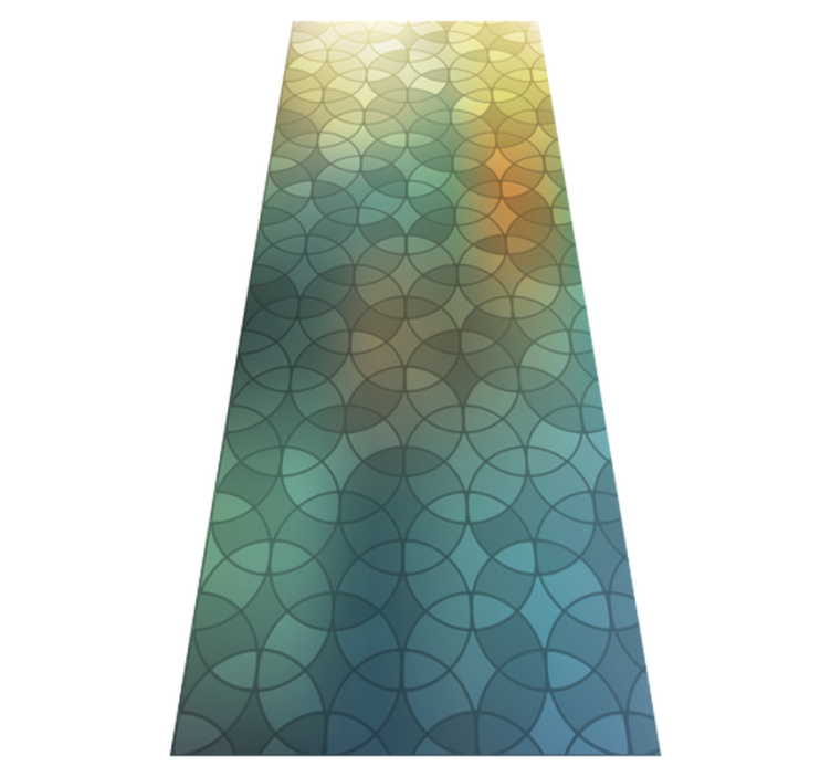 乙烯基地毯浴室3d玻璃效果 - TenStickers