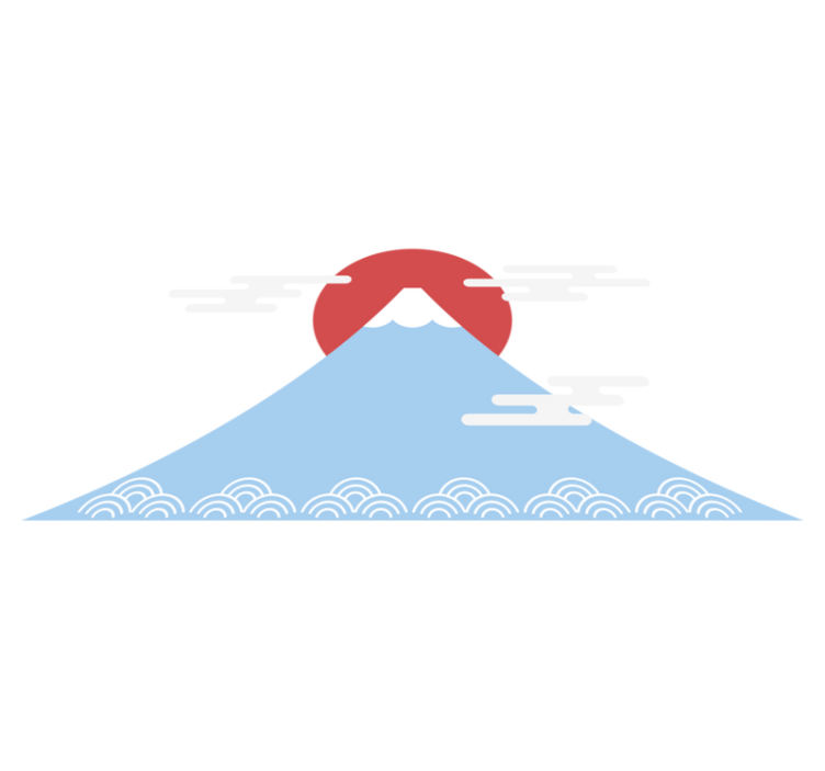 乙烯基地毯特性适合亚洲风格山地环境 - TenStickers