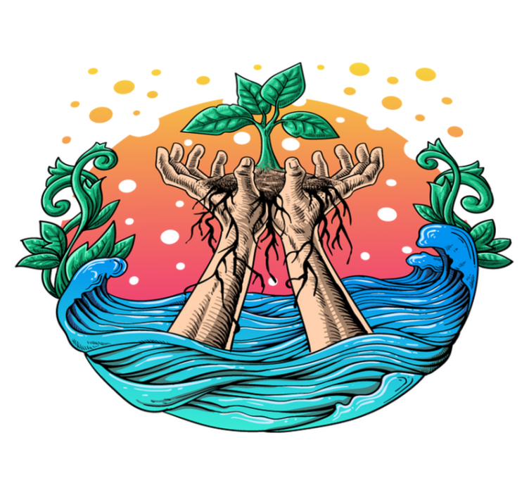 乙烯基地毯特性助力自然生长 - TenStickers